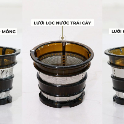 Máy Ép Chậm Cao Cấp Kalite KL-598 Kiệt Nước Tiêu Chuẩn Châu Âu 0.4 Lít Công Suất 400W - Hàng Chính Hãng