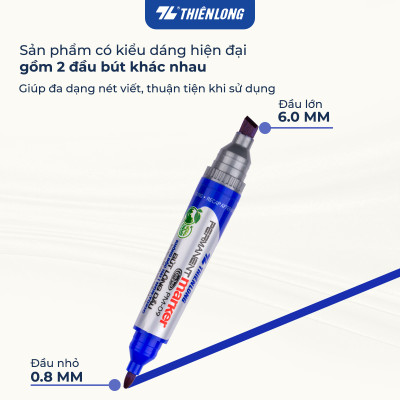 Combo 10 Bút lông dầu Thiên Long PM-09