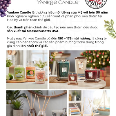Nến hũ Yankee Candle size S - Bahama Breeze (104g)
