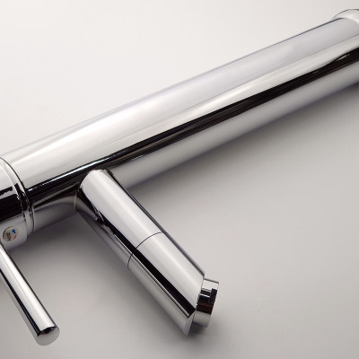 Vòi Lavabo điếu nóng lạnh Eurolife EL-T020 (Trắng bạc)