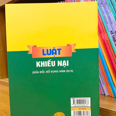 Sách - Luật Khiếu Nại (Sửa đổi, bổ sung năm 2013) - ndbooks