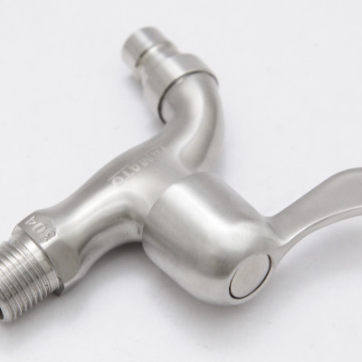 Vòi hồ - vòi máy giặt Inox SUS 304 Yamato VHI01