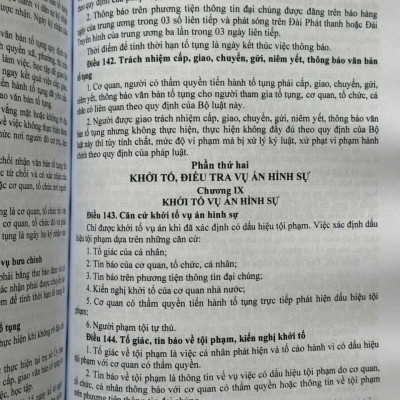 Sách Bộ Luật Hình Sự, Bộ Luật Tố Tụng Hình Sự sửa đổi, bổ sung năm 2025 (V2599T)