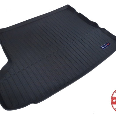 Thảm lót cốp xe ô tô Toyota HighLander 7 chỗ 2015-đến nay nhãn hiệu Macsim chất liệu TPV cao cấp màu đen(059)