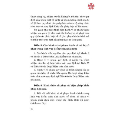 Sách - Pháp Lệnh Xử Phạt Vi Phạm Hành Chính Trong Lĩnh Vực Kiểm Toán Nhà Nước - NXB Chính Trị Quốc Gia