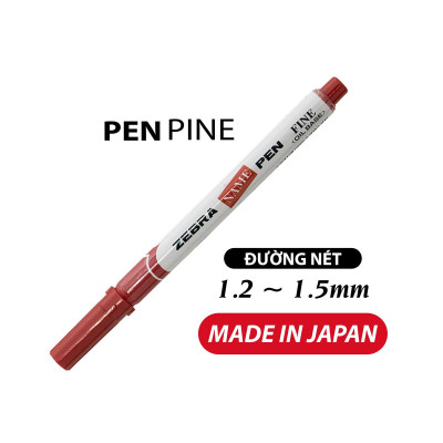Bút Lông Dầu Name Pen M012A1 - Màu Đỏ (Mua 1 Tặng 1 Sản Phẩm Cùng Loại)