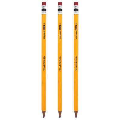 Vỉ 3 + 1 Bút Chì Gỗ 2B - Stacom V3PC107-2B