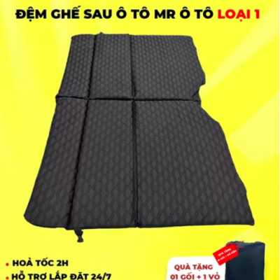 Đệm xe ô tô loại 1 chính hãng MR ÔTÔ - Chất liệu gỗ tự nhiên ép plywood - Nệm giường ô tô gấp gọn, không mùi, bảo hành 2 năm DG001