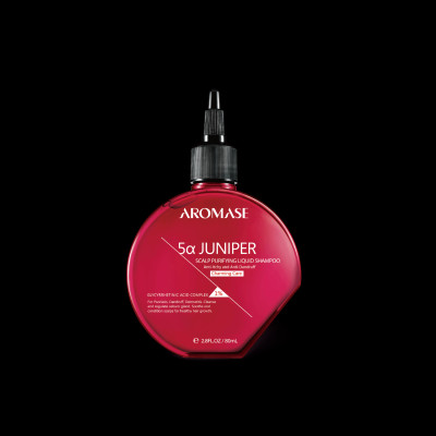 Dầu gội sạch gàu Aromase - 5α Juniper (80ml) Màu hồng - Hàng Chính Hãng