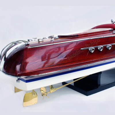 Mô hình tàu cao tốc Riva Aquarama 50cm (Nệm đỏ trắng)