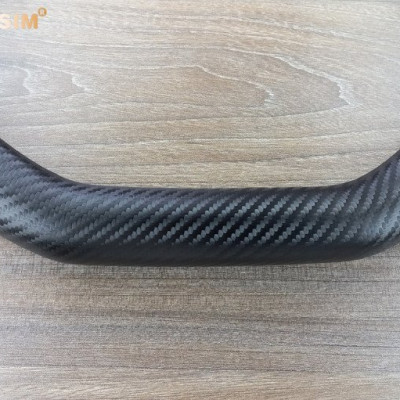 Bọc vô lăng cao cấp Macsim mã 8771Dcut màu coffee + cacbon