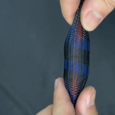 Dây Đồng 8GA 10GA bọc lưới da rắn màu đỏ và đen chuyên dụng nguồn âm thanh ô tô chống mòn đứt gãy độ sub gầm