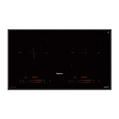 Combo Bếp Đôi Điện Từ Inverter Nagakawa NAG1202M Và Máy Hút Mùi Nagakawa NAG1857-70CM - Hàng Chính Hãng