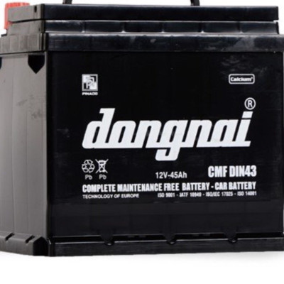 Ắc quy khô miễn bảo dưỡng ĐN CMF DIN43 - 12V - 43Ah