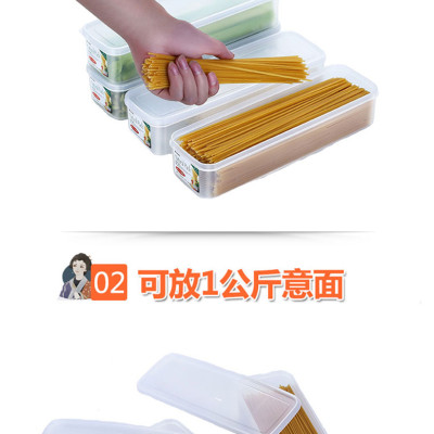 Hộp Đựng Mỳ Ý Chuyên Dụng Nhật Bản + Tặng Trà Sữa Matcha / Cafe Macca 20g