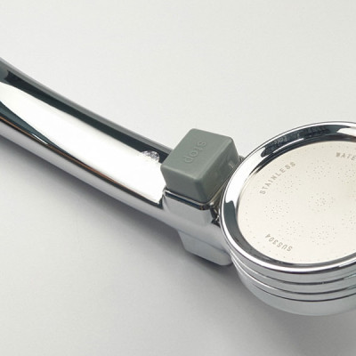 Bộ tay dây sen siêu tăng áp Eurolife EL-102SH (Trắng bạc)