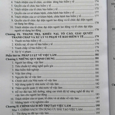 Sách Luật Bảo Hiểm Xã Hội năm 2024 – Quy Định Mới về Tiền Lương, Bảo Hiểm Y Tế và Chính Sách Hỗ Trợ Việc Làm - V2570T