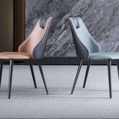 Bàn Ghế Ăn Phong Cách Đương Đại Châu Âu - Xu Hướng Hiện Nay Cho Không Gian Hiện Đại - Chân Thép Mặt Đá - Hàng Nhập Khẩu AZP