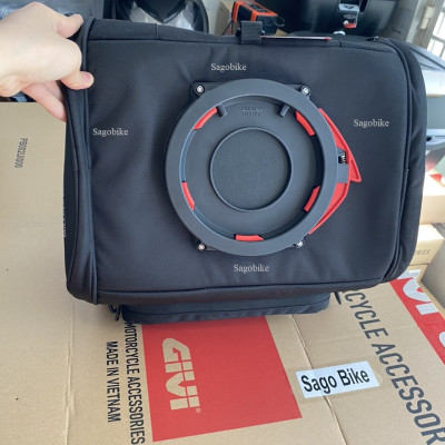 Túi gắn yên xe givi Tailock TLB23, túi gắn bình xăng, túi gắn yên sau xe givi TLB23