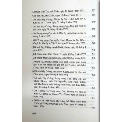 Sách - Thư Vào Nam (Lê Duẩn)