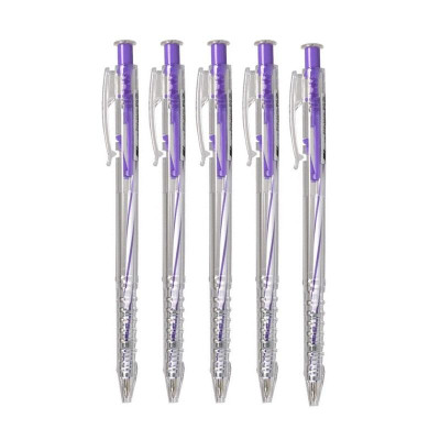 Hộp 20 Bút Bi 0.5 mm Thiên Long TL-027 - Mực Tím