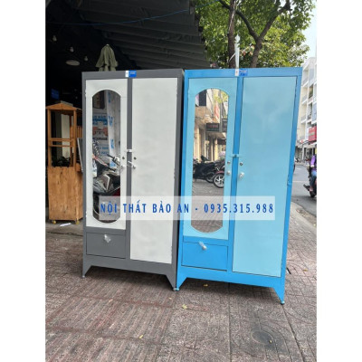 Tủ quần áo sắt 1m6 TADT11