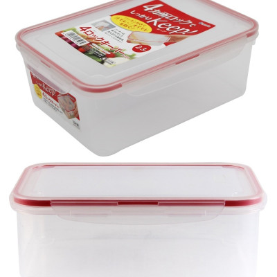 Combo 03 hộp thực phẩm chữ nhật inomata hàng nội địa Nhật Bản