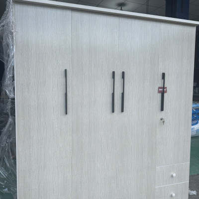 Tủ áo nhựa màu gỗ sồi loại tốt Juno Sofa 1m6 x cao 1m8 x sâu 48 