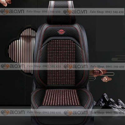 Áo trùm lót bọc ghế da xe ô tô Daewoo Matiz da hạt gỗ tự nhiên CAO CẤP