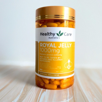 Sữa Ong chúa Healthy Care Royal Jelly Úc Tăng cường sức đề kháng, hỗ trợ tim mạch, huyết áp, bảo vệ da, cải thiện giấc ngủ- QuaTangMe Extaste