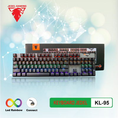 Phím Cơ JEDEL KL-95 LED - Hàng chính hãng