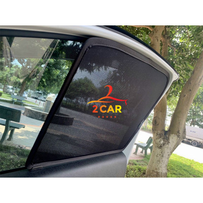 Rèm Che Nắng  Mazda CX5 2014-2017 loại 2 Rèm Chắn Nắng Nam Châm Cho Xe ô tô, Bộ 4 Tấm, có nam châm