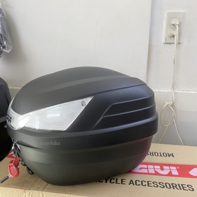 Thùng xe Lead, thùng givi B27NT kèm đế và kit gắn cho xe Lead