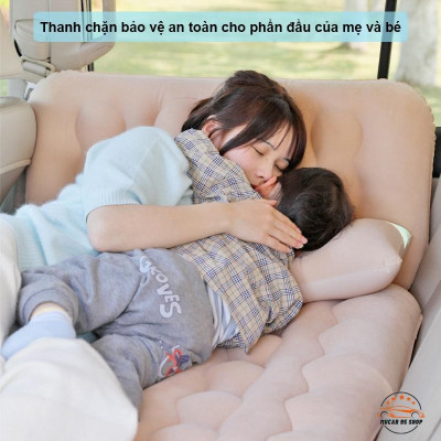 Nệm hơi ô tô SUV, đệm hơi du lịch xe 4 chỗ, 5 chỗ, 7 chỗ, màu sắc đa dạng, trang nhã (4 màu) - TẶNG kèm bơm điện 12V