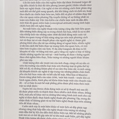 Sách - Thế Giới Nghệ Thuật - Nghệ Thuật Trừu Tượng