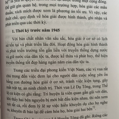 Công tác hòa giải ở cơ sở