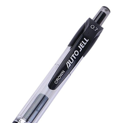 Bút Gel Crown AJ - 5000R (Mực Đen)