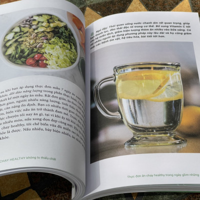 [Sách in màu] ĂN CHAY HEALTHY KHÔNG LO THIẾU CHẤT - Emma Phạm - Thái Hà Books - NXB Công Thương.