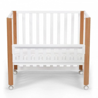 GIƯỜNG CŨI/ NÔI CŨI ĐA NĂNG 2 TRONG 1 (KHÔNG CÓ PHỤ KIỆN NỆM) DÀNH CHO BÉ TỪ 0 THÁNG TUỔI NICO KINDERKRAFT - HÀNG CHÍNH HÃNG