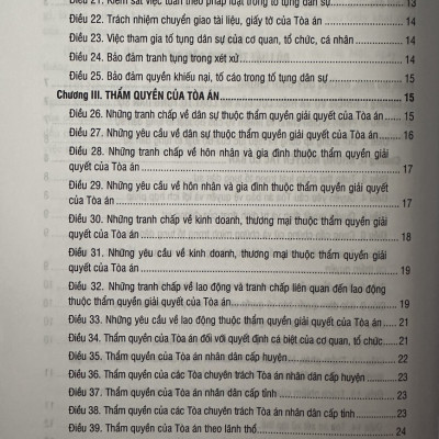 Trình tự giải quyết các vụ việc dân sự theo pháp luật hiện hành