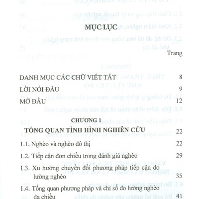 Nghèo Đa Chiều Của Dân Cư Vùng Ven Đô Trong Quá Trình Đô Thị Hóa (Sách Chuyên Khảo)