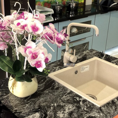 Vòi Rửa Chén Carysil G-2551 - Thân Vòi Xoay 360 Độ - Hàng Chính Hãng