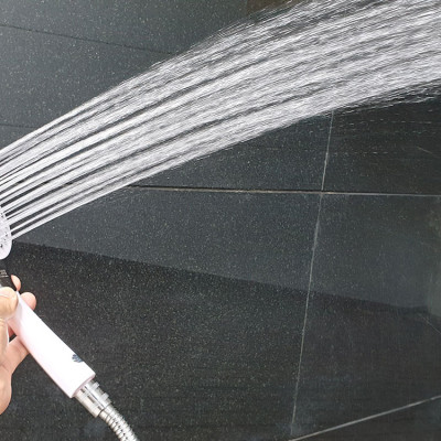 Bộ tay dây sen 1 chức năng chảy Eurolife EL-117SH (Trắng)