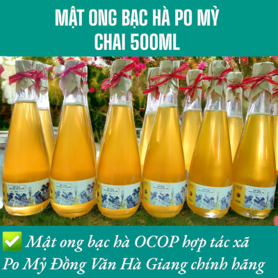MẬT ONG BẠC HÀ CHÍNH HÃNG PO MỶ OCOP HÀ GIANG, MẬT ONG BẠC HÀ NGUYÊN CHẤT HÀ GIANG