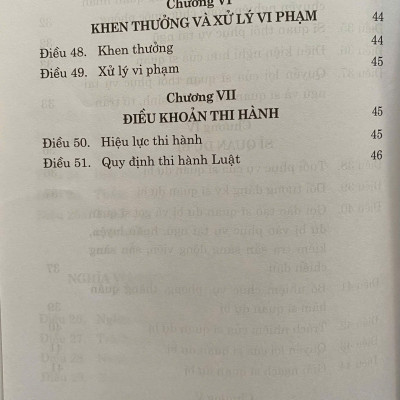 Luật Sĩ Quan Quân Đội Nhân Dân Việt Nam  ( Sửa đổi, bổ sung năm 2024 )