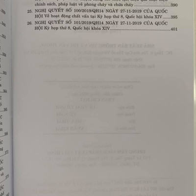 HỆ THỐNG TOÀN VĂN CÁC LUẬT VÀ NGHỊ QUYẾT ĐƯỢC QUỐC HỘI NƯỚC CỘNG HÒA XÃ HỘI CHỦ NGHĨA VIỆT NAM THÔNG QUA TẠI KỲ HỌP THỨ 8 KHÓA XIV