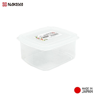Set 02 hộp thực phẩm Nakaya 900ml và 830ml, không sản sinh các chất gây hại khi sử dụng - nội địa Nhật Bản