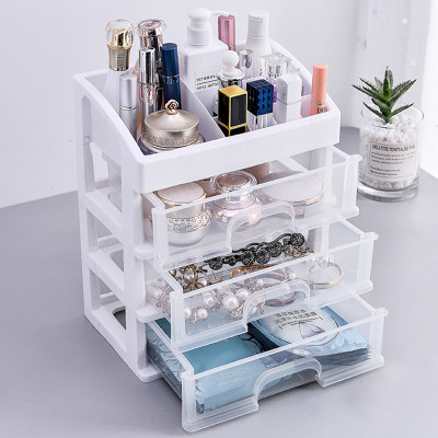 (Hàng Cao Cấp)Tủ Kệ đựng đồ trang điểm nhựa mica trong suốt 2/3/,4 tầng, để mỹ phẩm tiện lợi