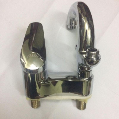 [FREESHIP] Vòi chậu rửa mặt kiêm vòi hoa sen TOTO nóng lạnh dùng chậu 3 lỗ (Vòi liền sen) bảo hành 5 năm