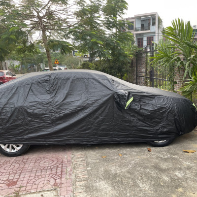 Bạt phủ ô tô Ford Explorer chất liệu Polyester - màu đen cao cấp MACSIM màu đen - sử dụng trong nhà và ngoài trời